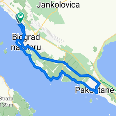 Route in Biograd na Moru 20