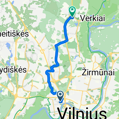 Saltoniškių g., Vilnius to Mykolo Marcinkevičiaus g., Vilnius
