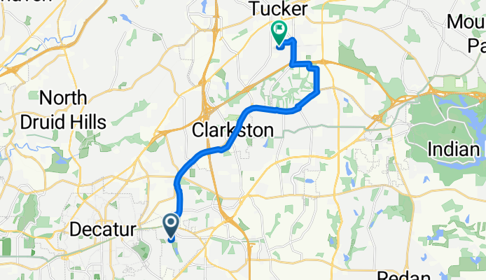 Berkeley Rd, Avondale Estates to Avis Ln, Tucker