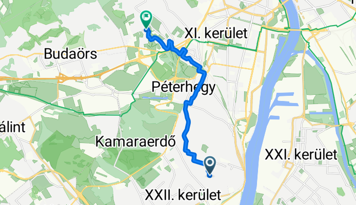 Bártfa utca, Budapest - Keserűfű utca, Budapest