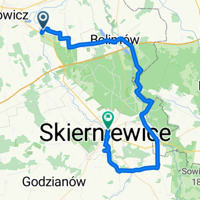 From Nieborów to Skierniewice
