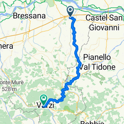 Via Guglielmo Marconi, Stradella a Varzi