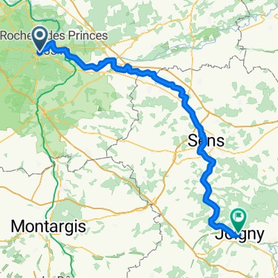 Stage 8 Fontainebleau - Joigny