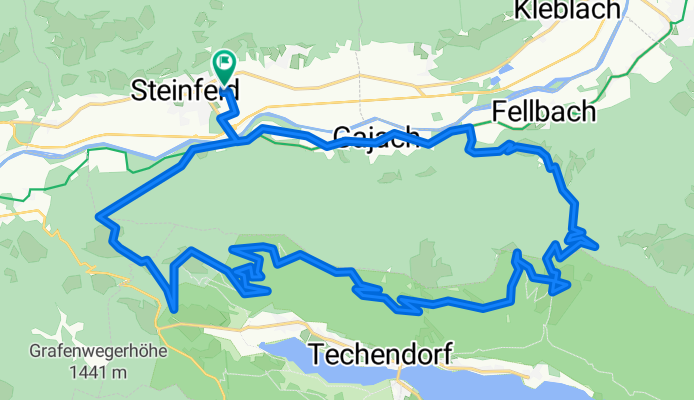 Route in Steinfeld