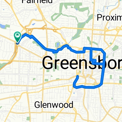 W Friendly/Wesley Long (MedLink Shuttle Connection) to W Friendly/Wesley Long (MedLink Shuttle Connection)