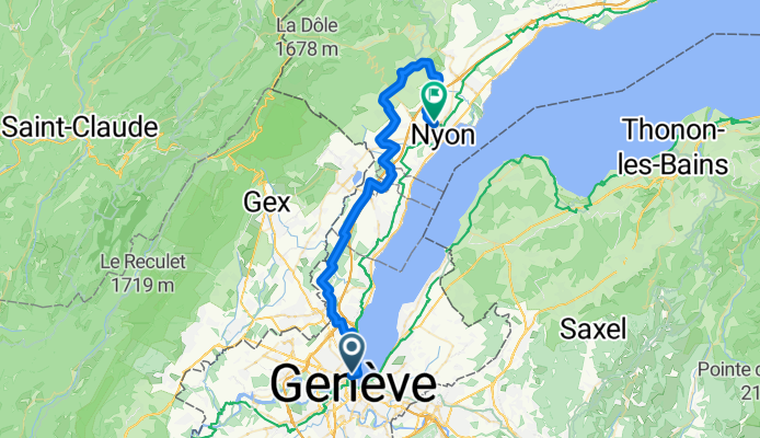 Lac Leman Day 4: Geneva to Nyon