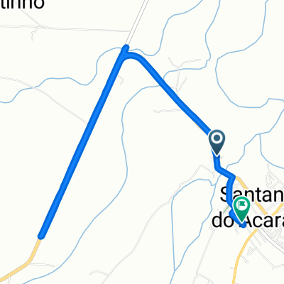 Rodovia Deputado Chagas Vasconcelos, Santana Do Acaraú a Rua João Adeodato Vasconcelos, Santana Do Acaraú