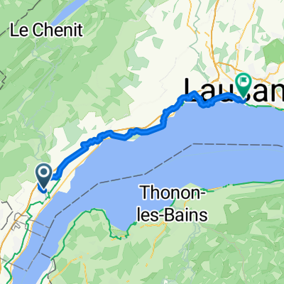 Lac Leman Day 5: Nyon to Lausanne
