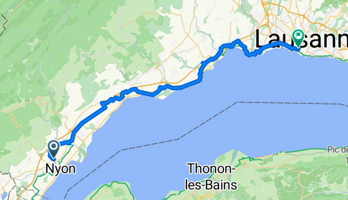 Lac Leman Day 5: Nyon to Lausanne