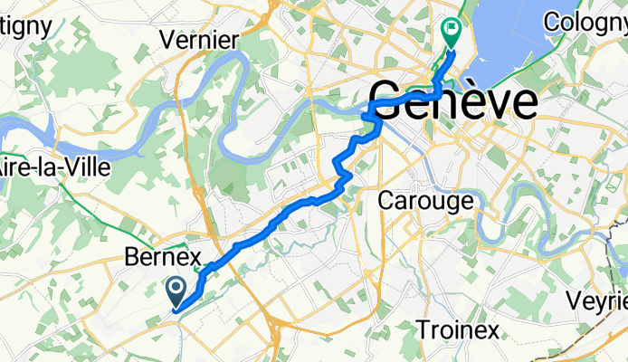 Lac Leman Day 3.3: Curiades, Bernex to Geneva