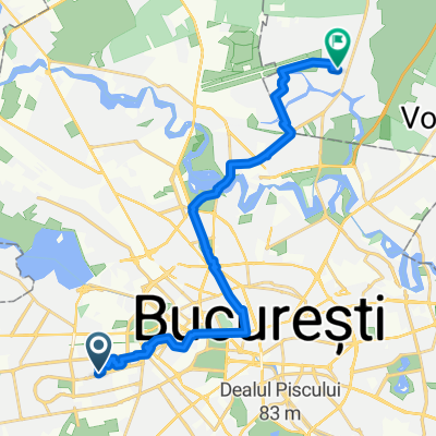 From Bucharest to Voluntari
