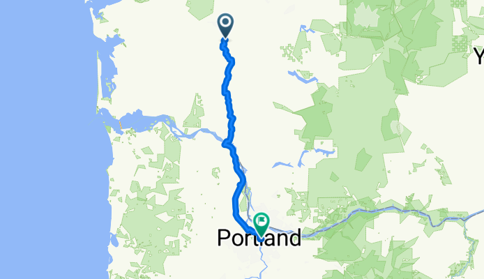 S Washington Ave, Centralia to NE Holladay St, Portland