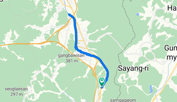 Samgoe-dong to Samgoe-dong