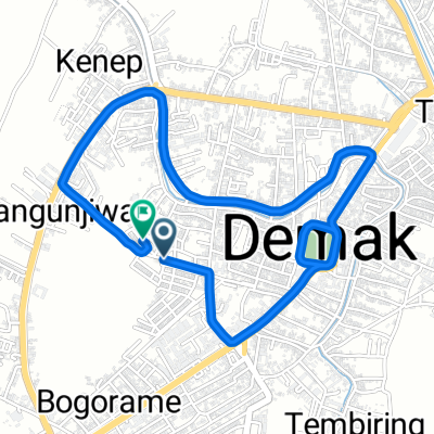 Route to demak