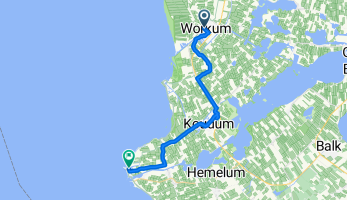 9 Workum to Stavoren (via Koudum)