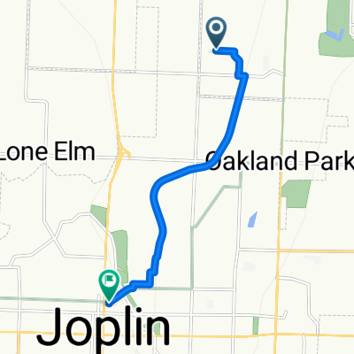 Route to Red Onion Cafe