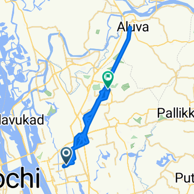 KRA/133 to 28XM+CXC, pipeline road to Kwa pump house aluva