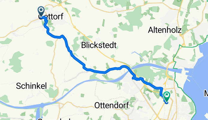 Hasselrott, Gettorf nach Neufeldtstraße, Kiel