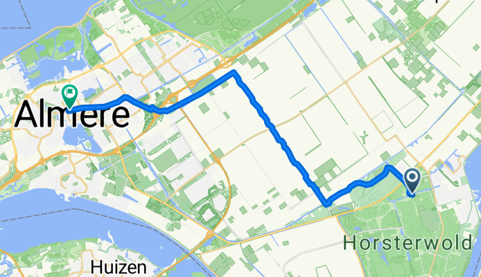 20 Zeewolde to Almere