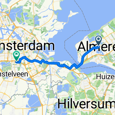 20 Almere to Amsterdam