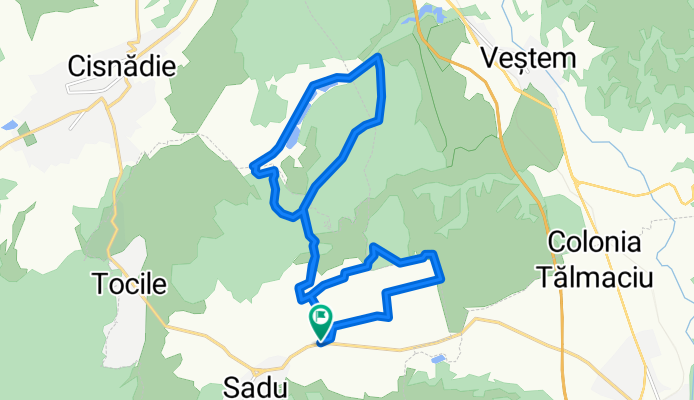 Sadu MTB - 18km tura medie