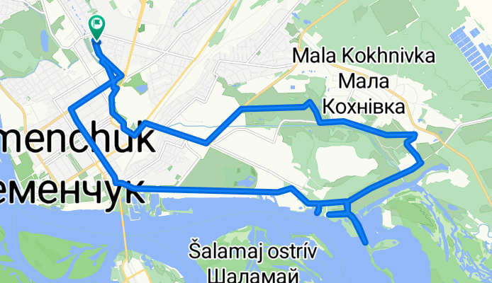 Бригадирівський провулок to Бригадирівський провулок