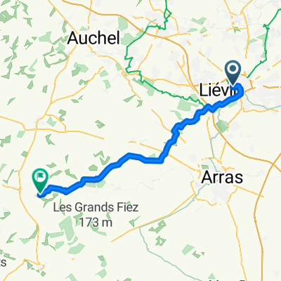 From Lens to Rebreuve-sur-Canche