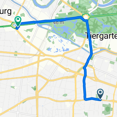 Pallasstraße, Berlin nach Ernst-Reuter-Platz, Berlin