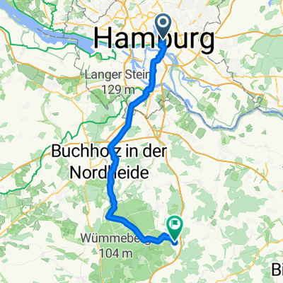 Regerstraße to Alte Dorfstraße 9a