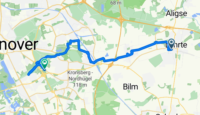 Asternstraße nach Aspelweg