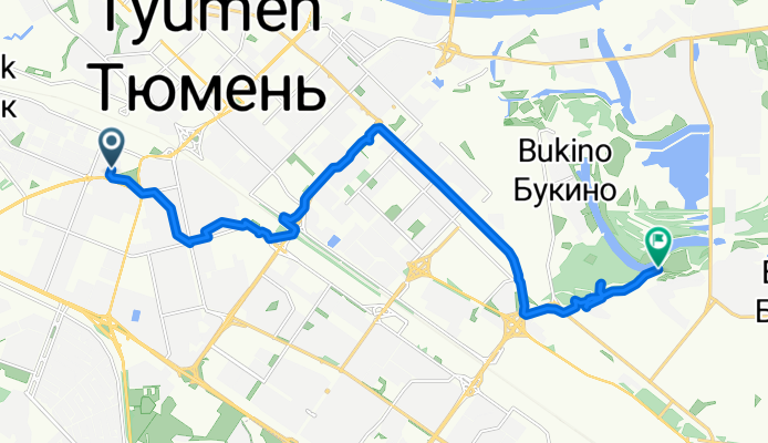 От улица Карла Маркса до 4MH2+WJ