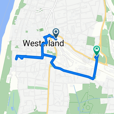 Westerland, Sylt nach Keitumer Landstraße, Sylt