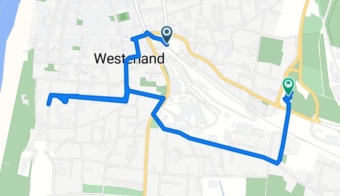 Westerland, Sylt nach Keitumer Landstraße, Sylt