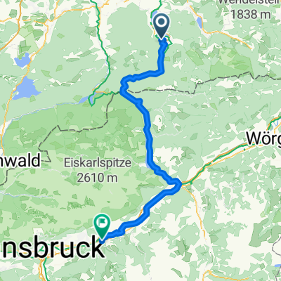 Etappe 2: Tegernsee - Inntal