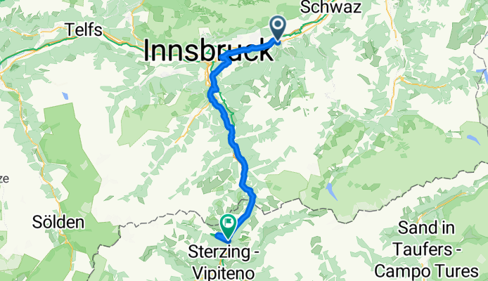 Etappe 3: Inntal - Gossensaß