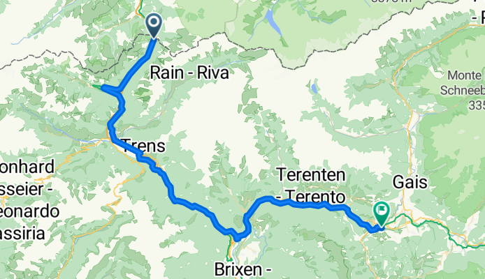 Etappe 3.5: Brenner - Bruneck