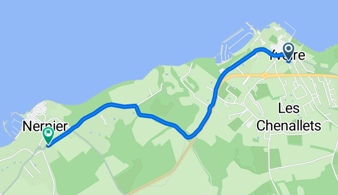 LLD2.1: Yvoire to Nernier, Apple Watch on 14 Jul at 12:15