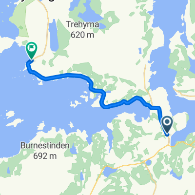 Regine Normanns vei, Straumsjøen to Regine Normanns vei, Straumsjøen