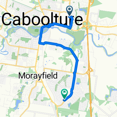 Mewett St, Caboolture to Parer Cr, Morayfield