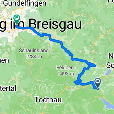 2025 Etappe 5: Altglashütten nach Freiburg