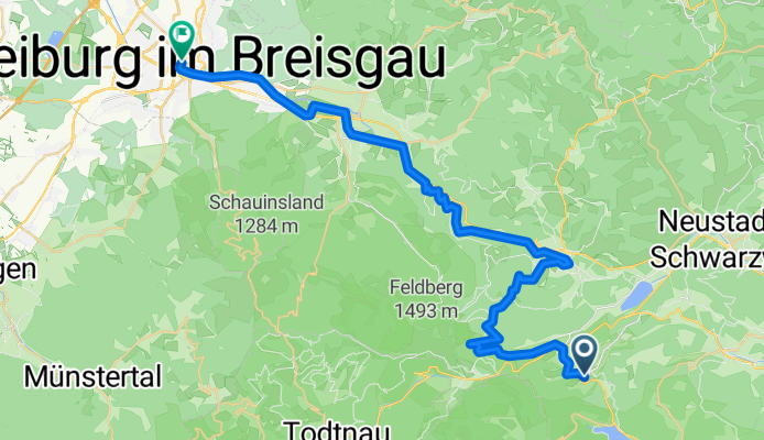 2025 Etappe 5: Altglashütten nach Freiburg