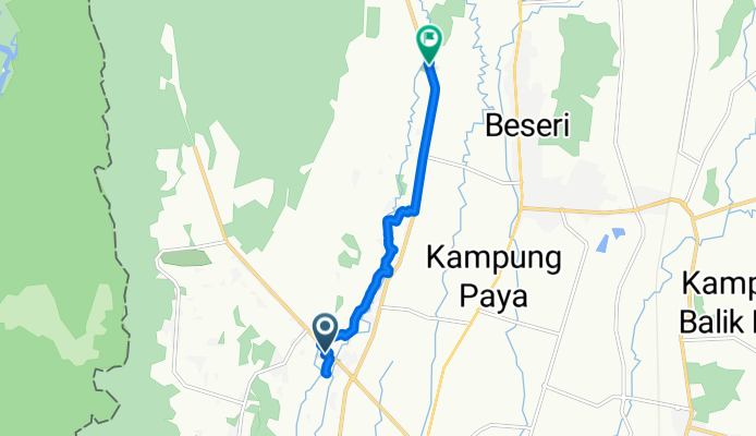 Dangau Pak Su to Jalan Padang Melangit
