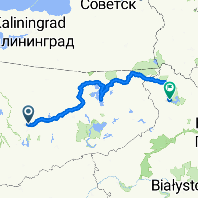 Partyzantów, Olsztyn do Płociczno-Osiedle, Suwałki