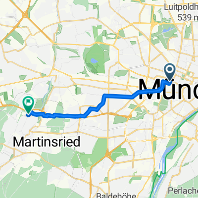Denisstraße nach Scharnitzer Straße