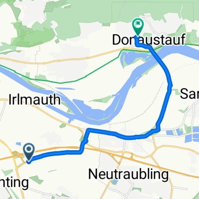Leibnizstraße, Regensburg to Bischof-Tuto-Straße, Donaustauf