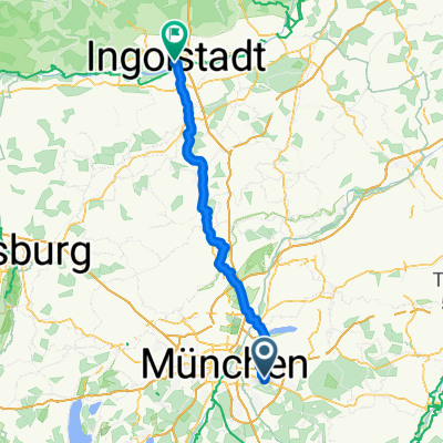 Dompfaffweg, München nach Jahnstraße, Ingolstadt