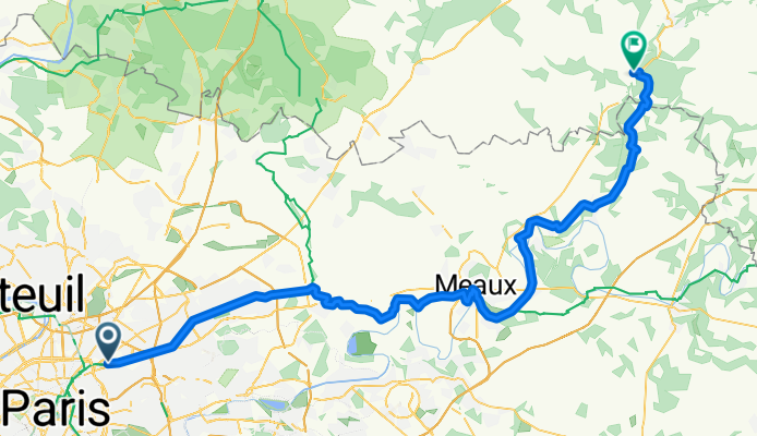 Paris - Mareuil-sur-Ourcq