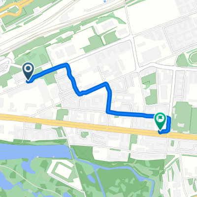 Bliska, Warszawa do Grochowska, Warszawa