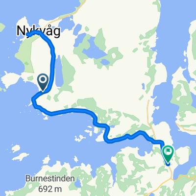 Regine Normanns vei, Straumsjøen to Regine Normanns vei, Straumsjøen