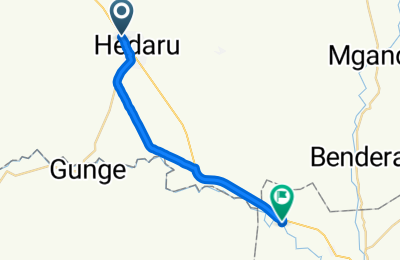 Hedaru to Mkomazi